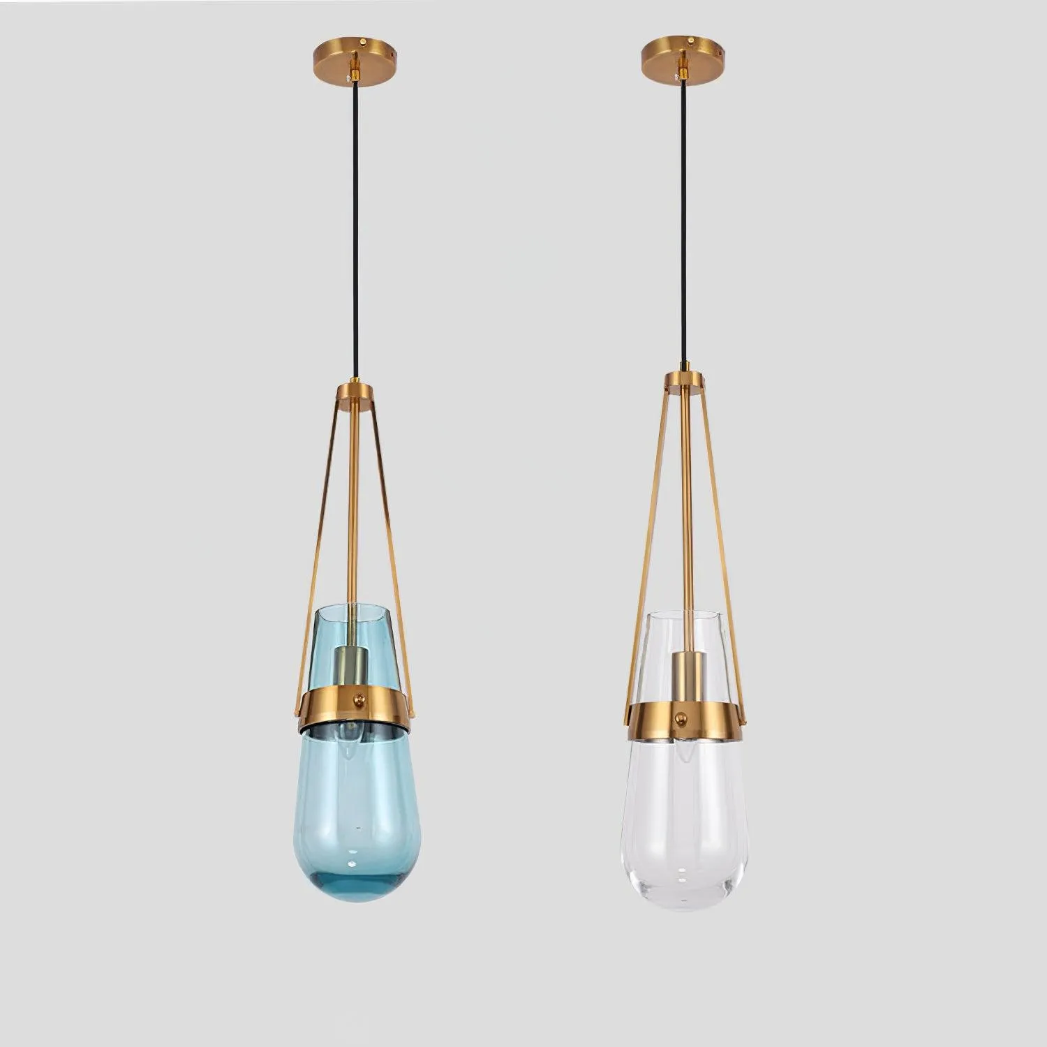 Poble Glass Pendant Light
