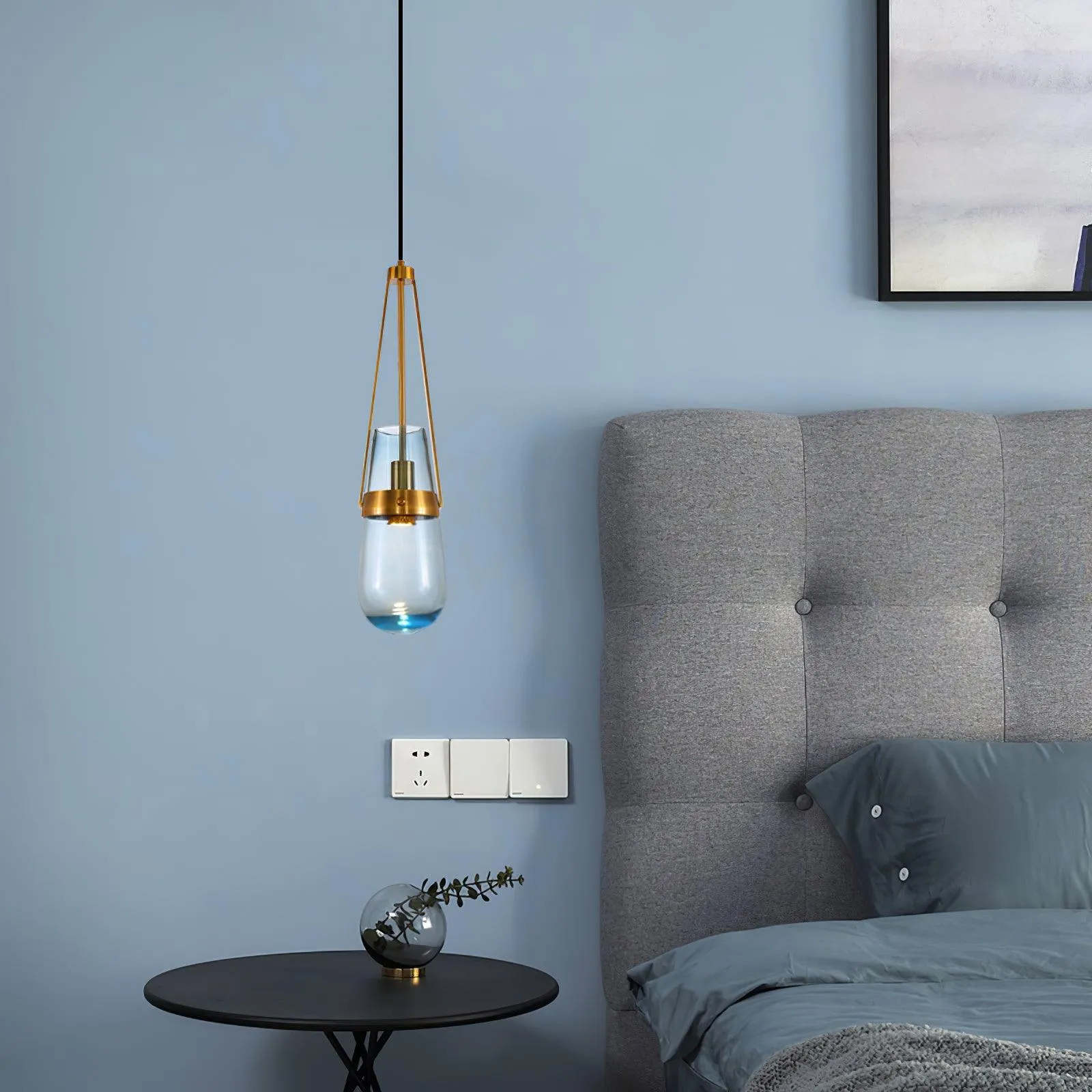Poble Glass Pendant Light