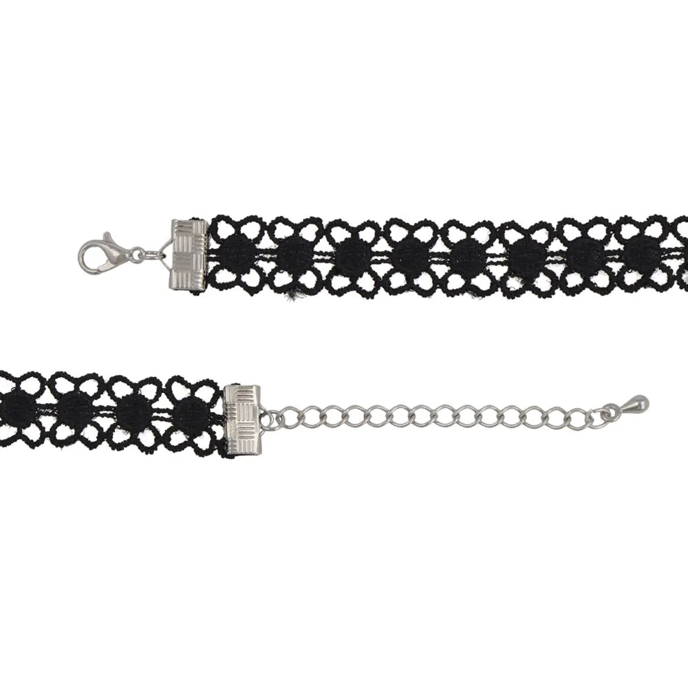 Puffy Heart Choker Necklace