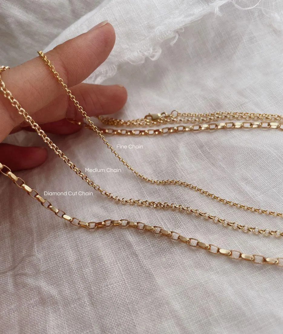 READYMADE Diamond Cut Chain