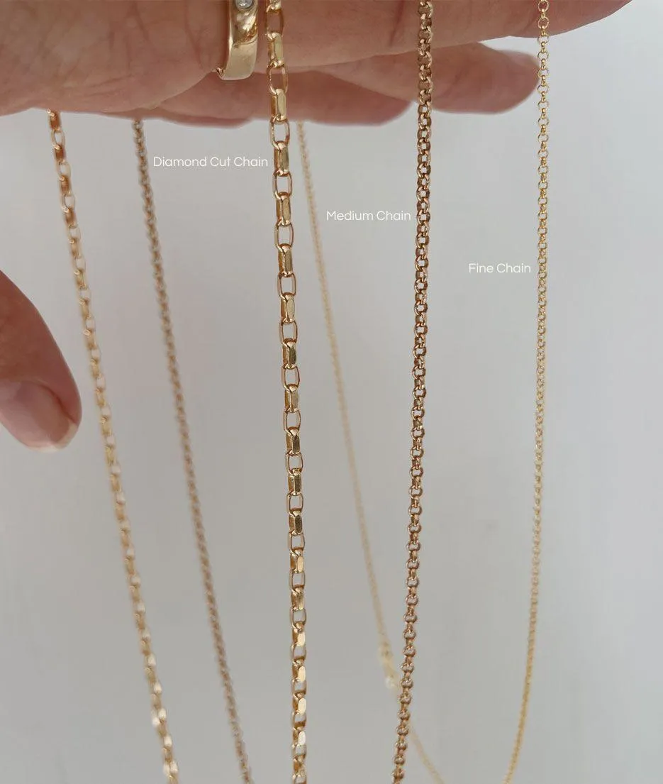 READYMADE Diamond Cut Chain