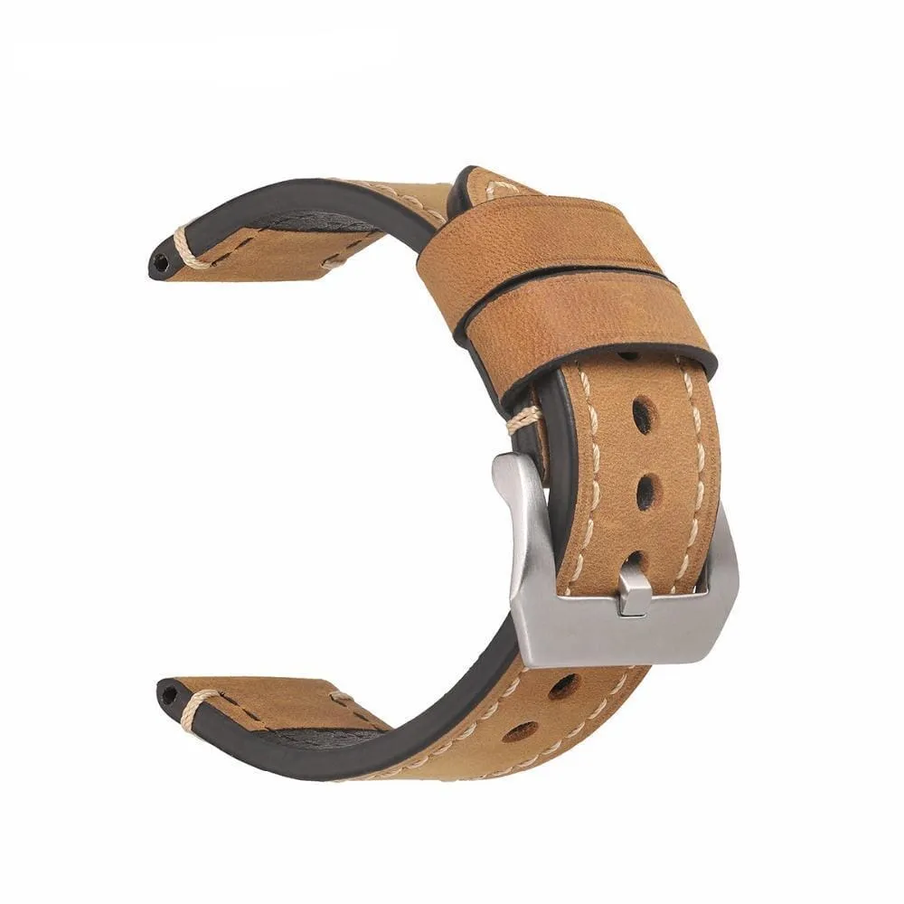 Retro Leather Straps Compatible with the Xiaomi Mi Watch & Mi Watch S1 Active