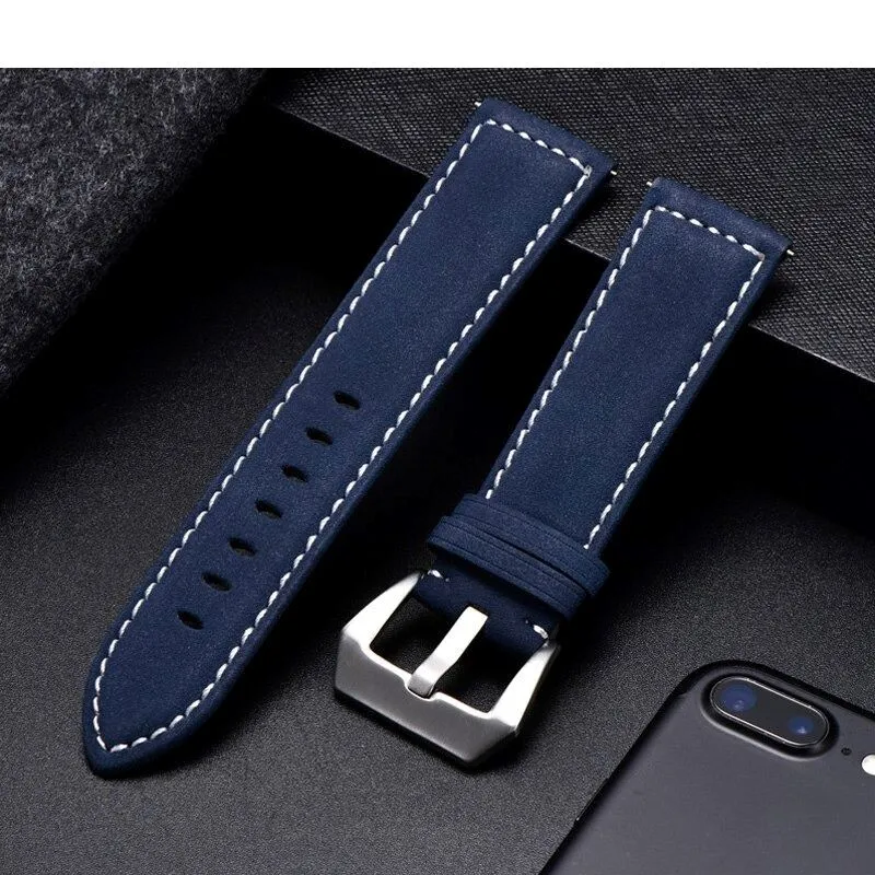Retro Leather Straps Compatible with the Xiaomi Mi Watch & Mi Watch S1 Active