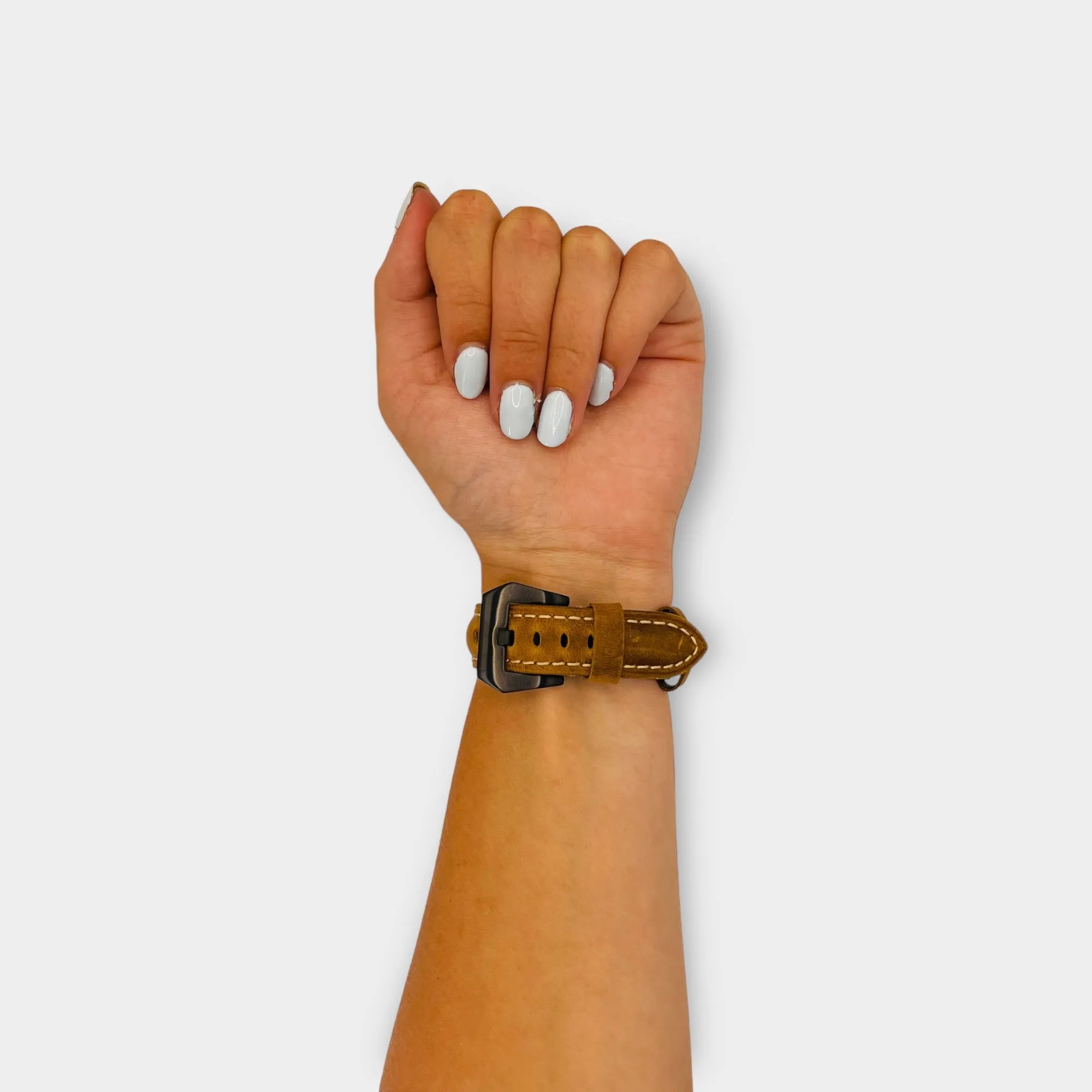 Retro Leather Straps Compatible with the Xiaomi Mi Watch & Mi Watch S1 Active
