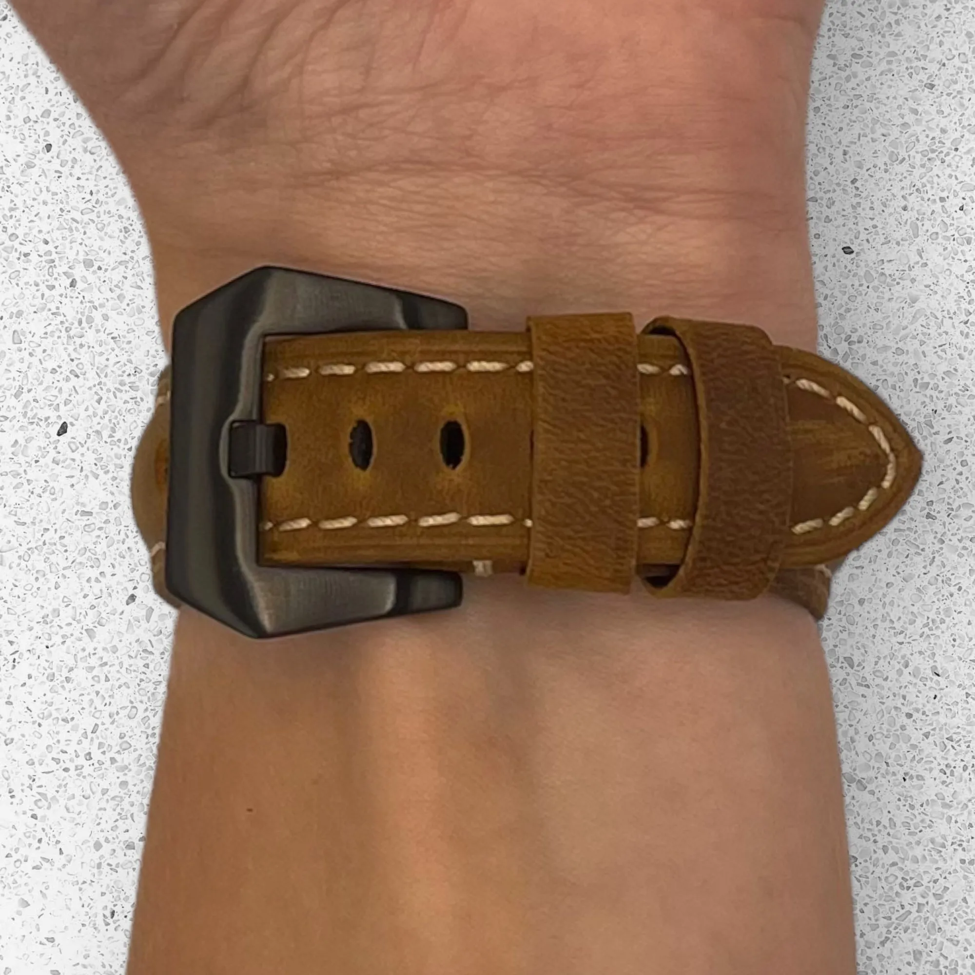 Retro Leather Straps Compatible with the Xiaomi Mi Watch & Mi Watch S1 Active