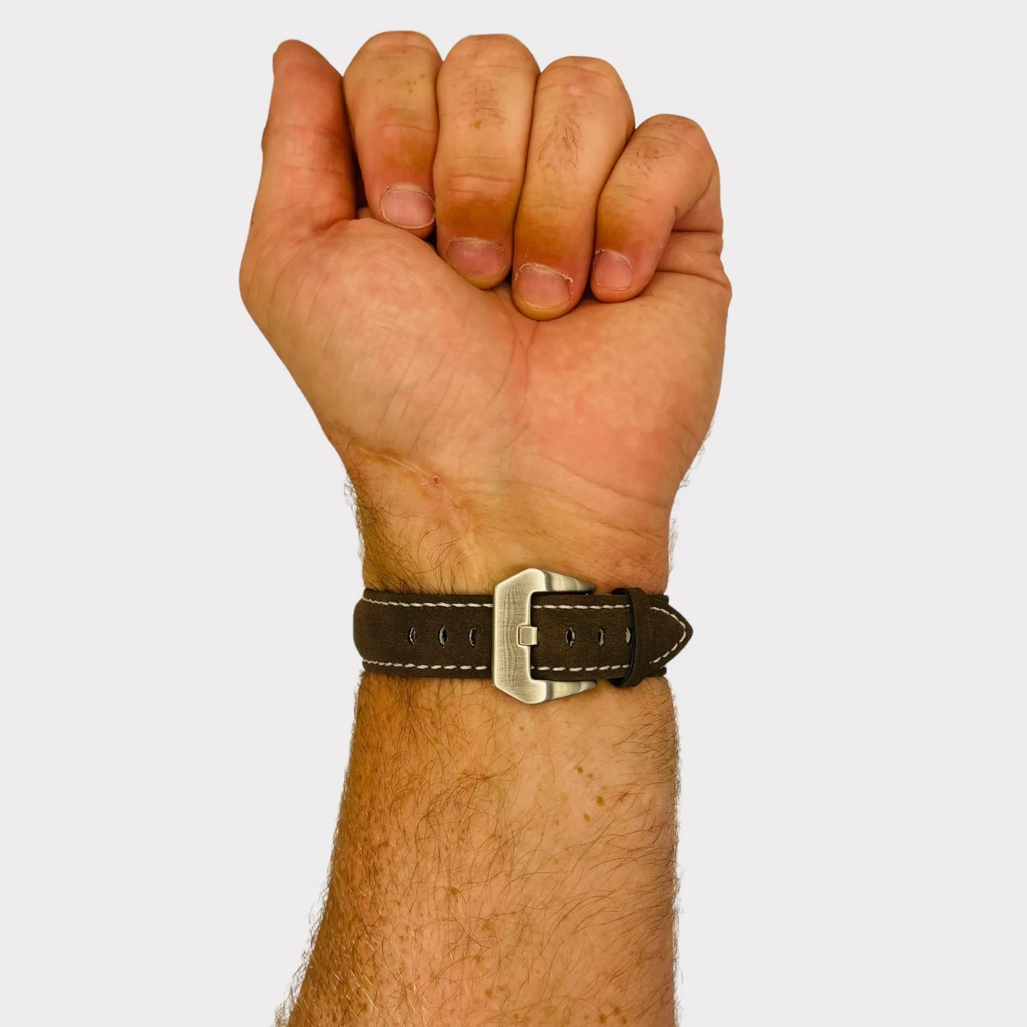 Retro Leather Straps Compatible with the Xiaomi Mi Watch & Mi Watch S1 Active