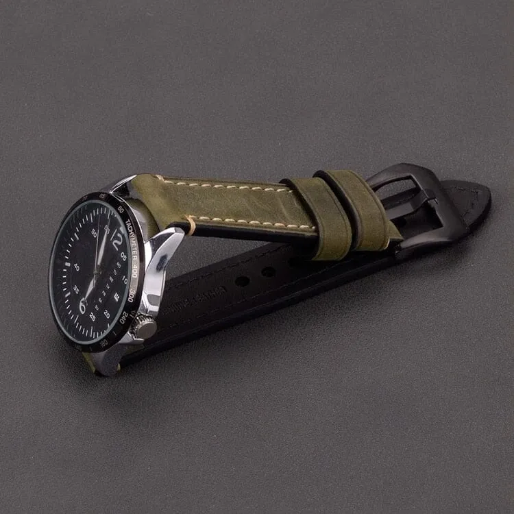 Retro Leather Straps Compatible with the Xiaomi Mi Watch & Mi Watch S1 Active