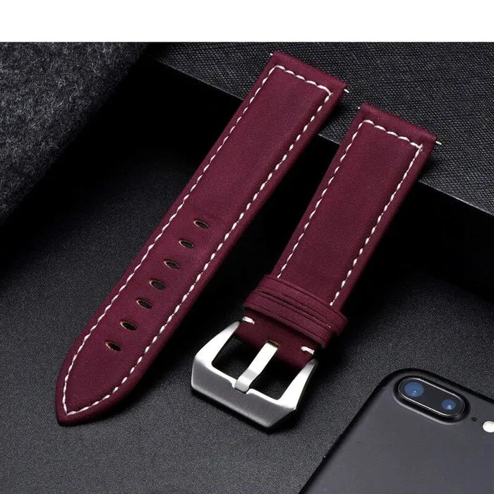 Retro Leather Straps Compatible with the Xiaomi Mi Watch & Mi Watch S1 Active