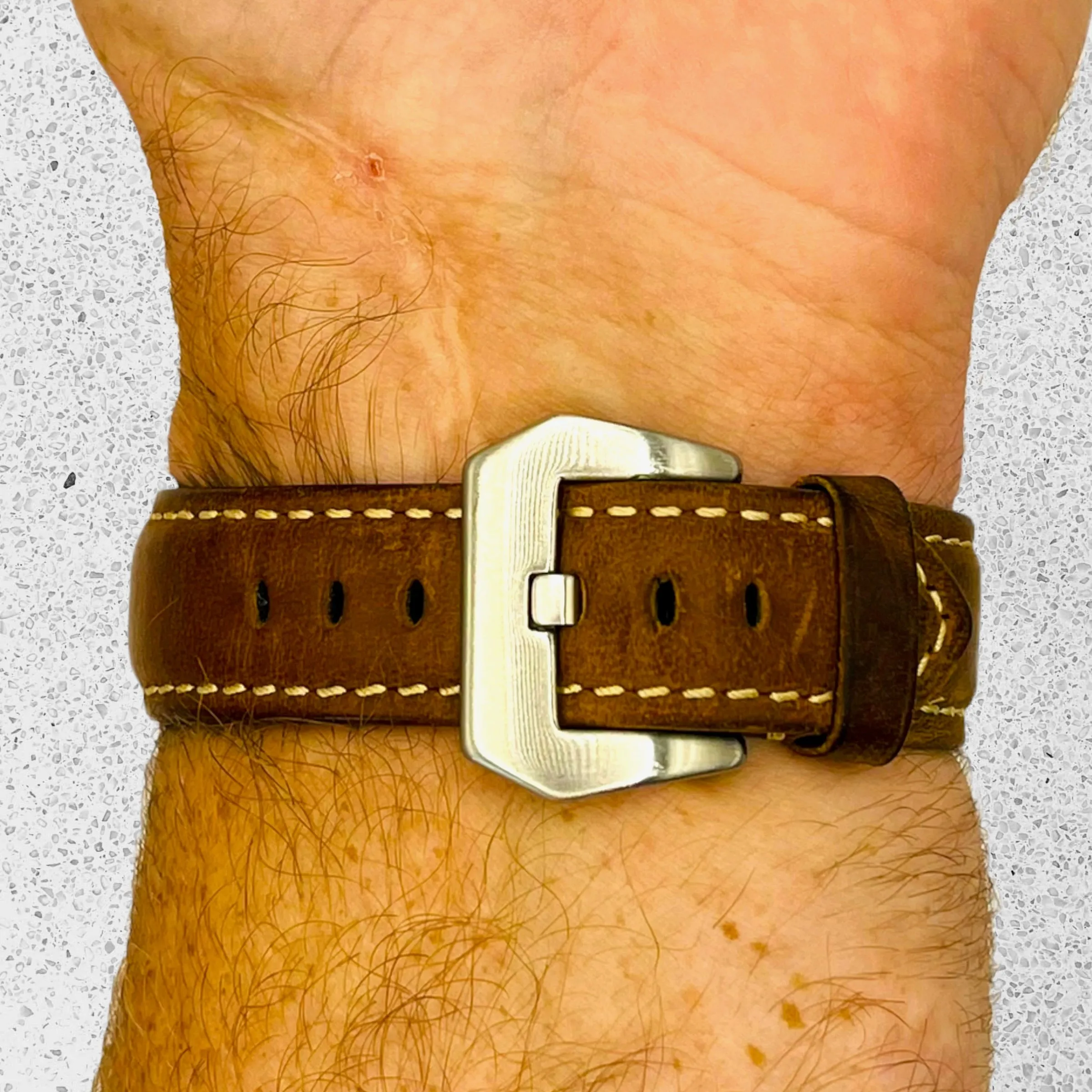Retro Leather Straps Compatible with the Xiaomi Mi Watch & Mi Watch S1 Active