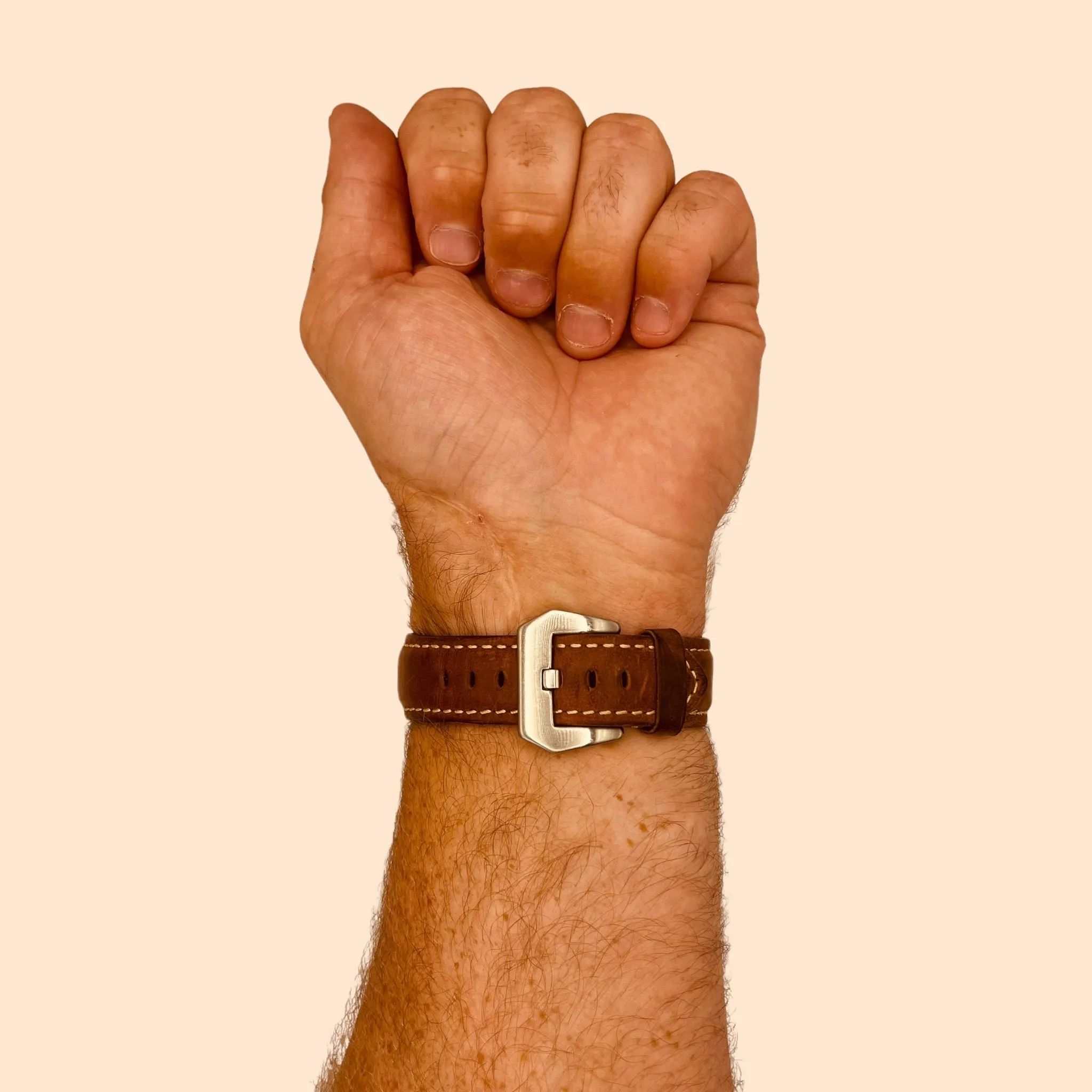 Retro Leather Straps Compatible with the Xiaomi Mi Watch & Mi Watch S1 Active