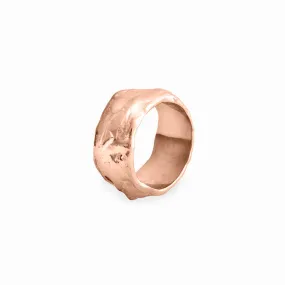 Rose Gold Waterfall Ring - Thin