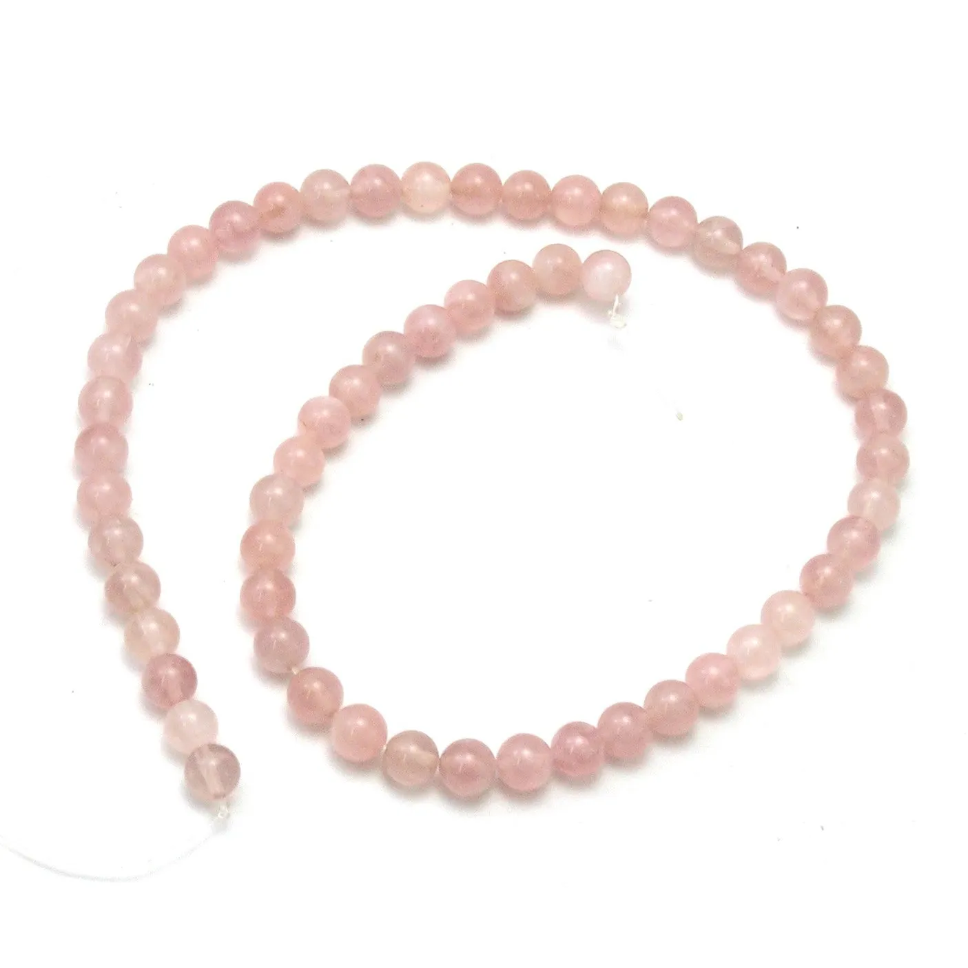 Rose Quartz Smooth Rounds 7mm
