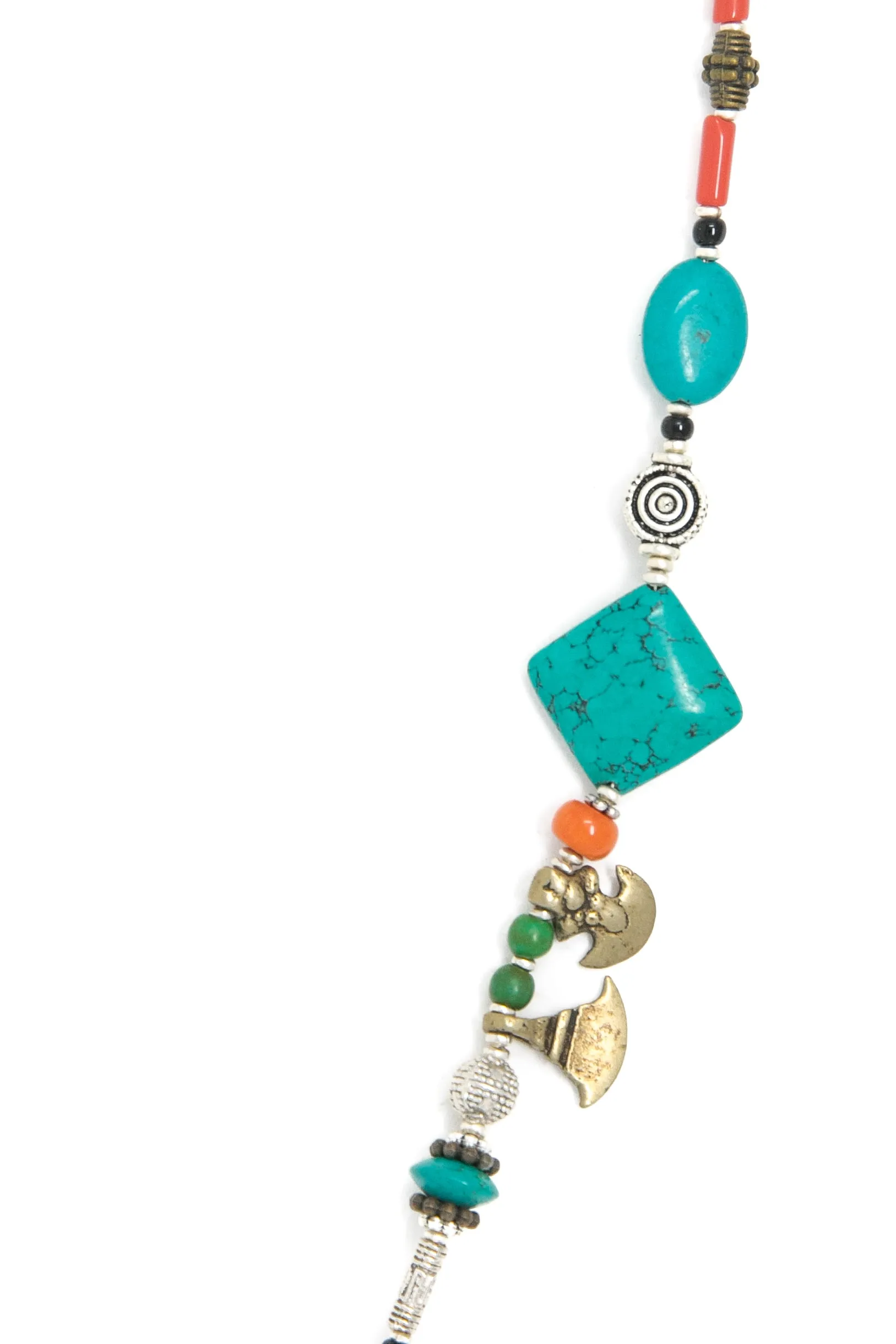 Rosie Beaded Long Necklace