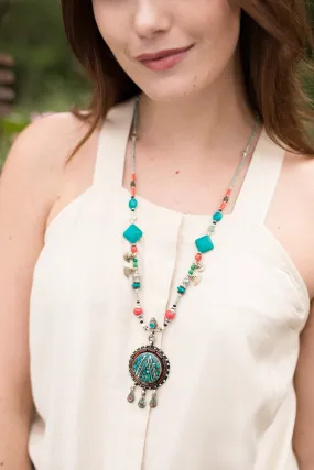 Rosie Beaded Long Necklace