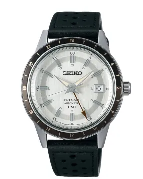 Seiko Presage Style 60s SSK011J Black and Silver Men's Watch