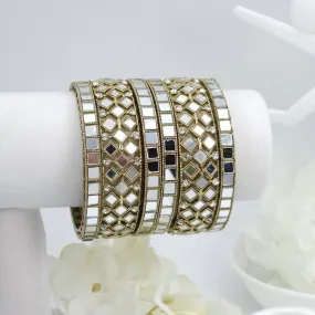 Set of 6 Mirror Bangles