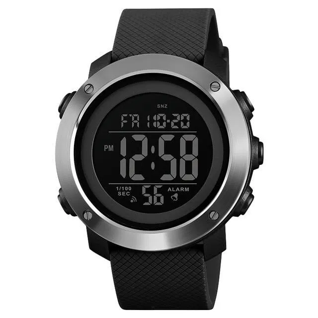 SKMEI 1416/1426 Simple Sport Watch for Men IP68 w/ EL Light