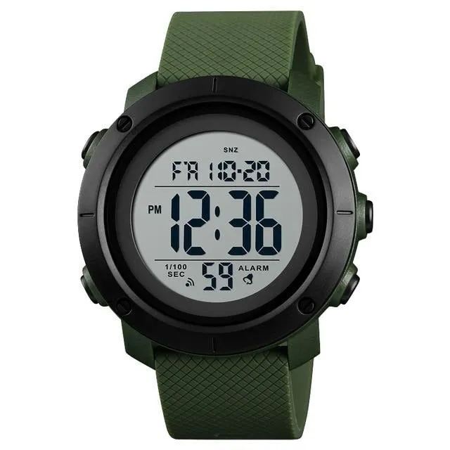 SKMEI 1416/1426 Simple Sport Watch for Men IP68 w/ EL Light
