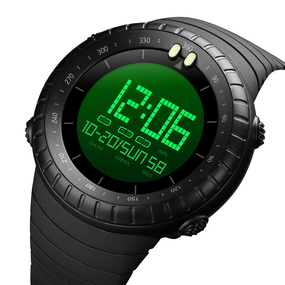 SKMEI 1992 50mm Digital Sports Watch for Men Waterproof IP68 w/ LED Light