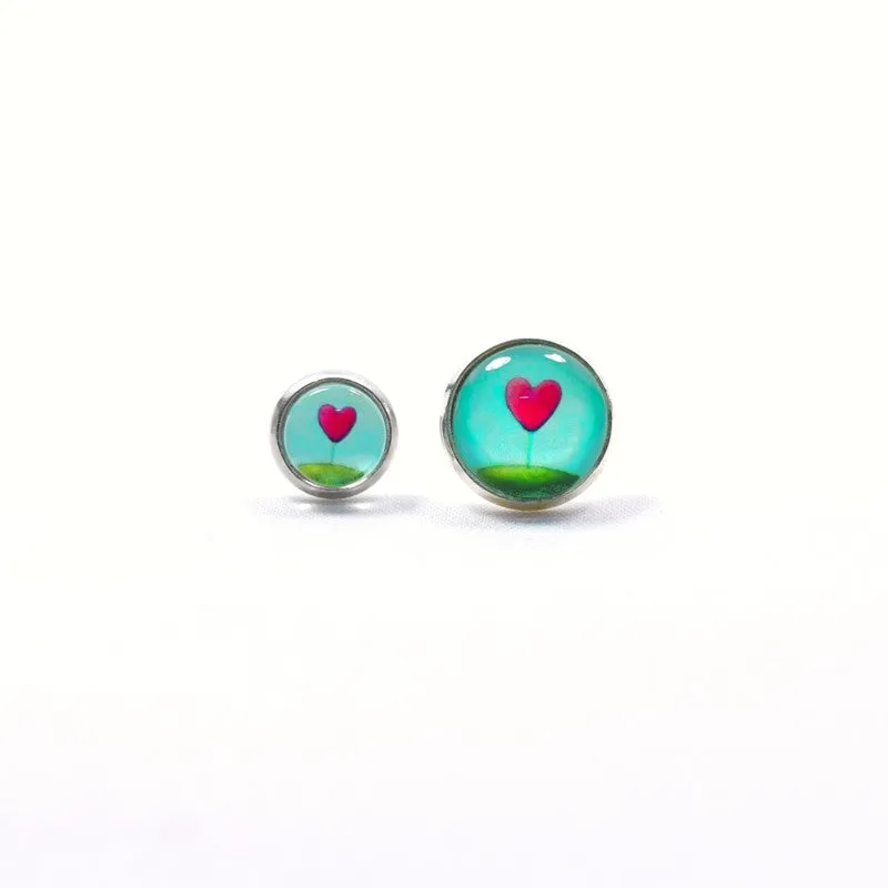 Small Stud Earrings – "After the Storm" – Amélie Gagné
