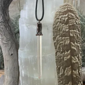 Smoky Quartz Sword Pendant