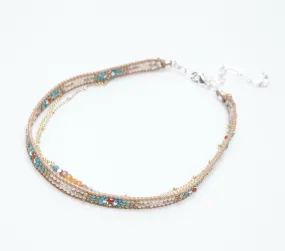 Southwestern Beaded Layered Choker