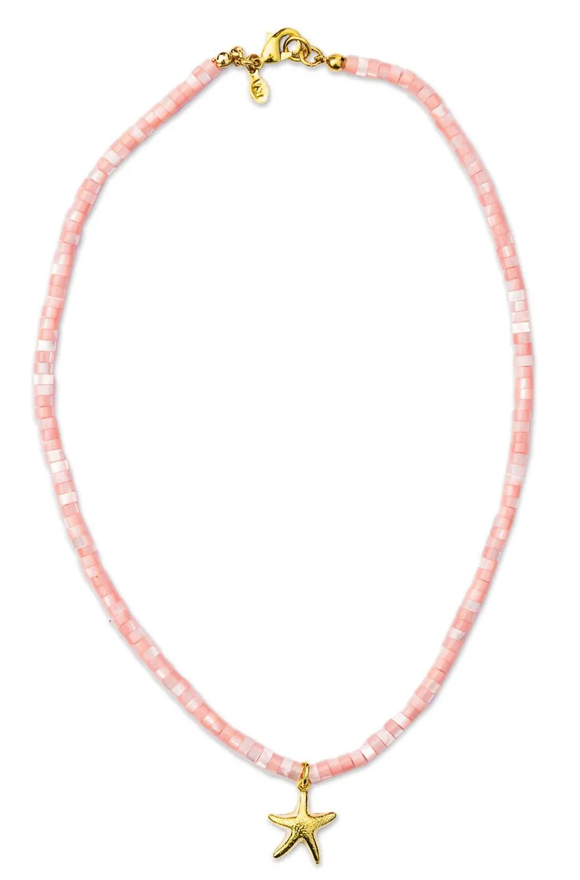 Starfish Coral Necklace