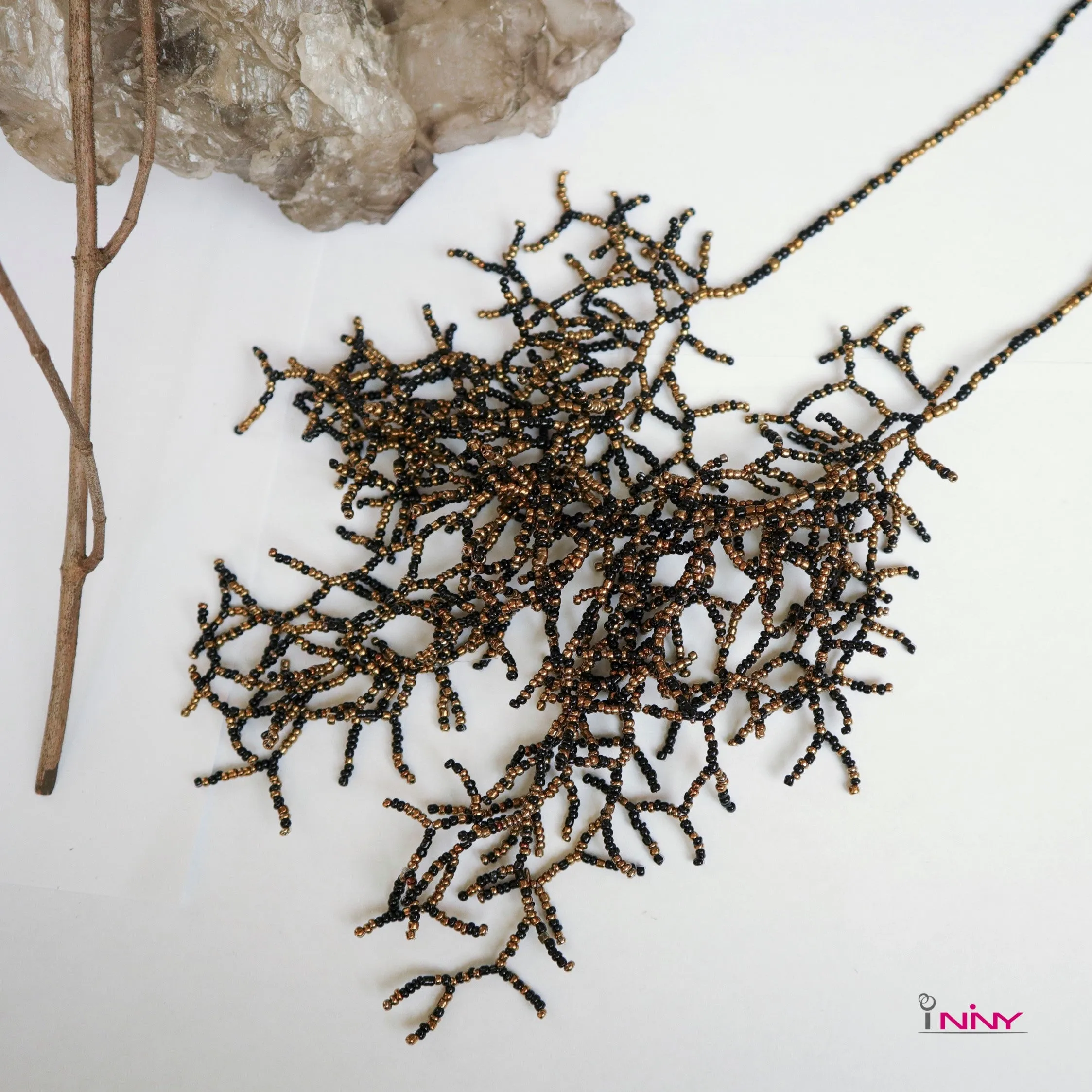 Statement Coral-like Necklace