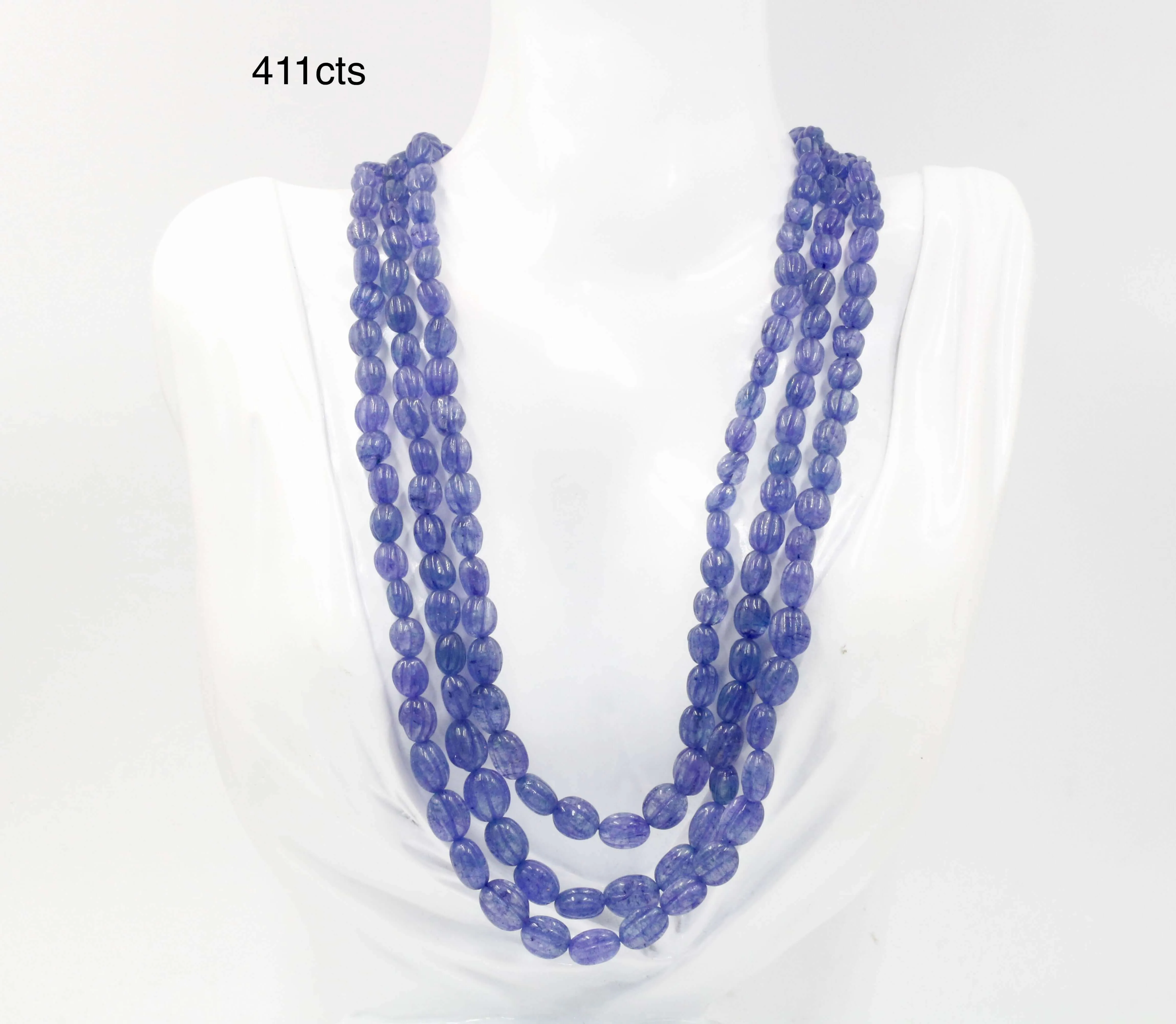 Tanzanite Quartz Necklace Gemstone Necklace Violet Quartz Beaded Necklace Gemstone Necklace Quartz Necklace Blue Violet Necklace SKU 6142937