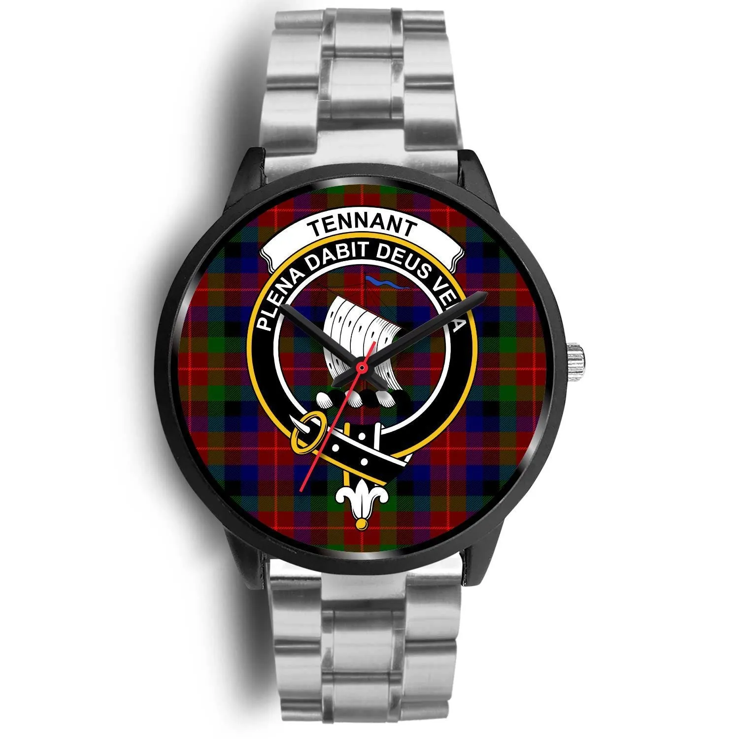 Tennant Clan Badge Tartan Black Watch