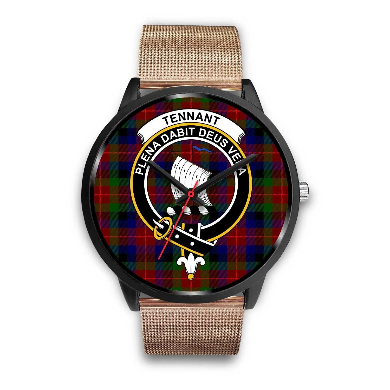 Tennant Clan Badge Tartan Black Watch
