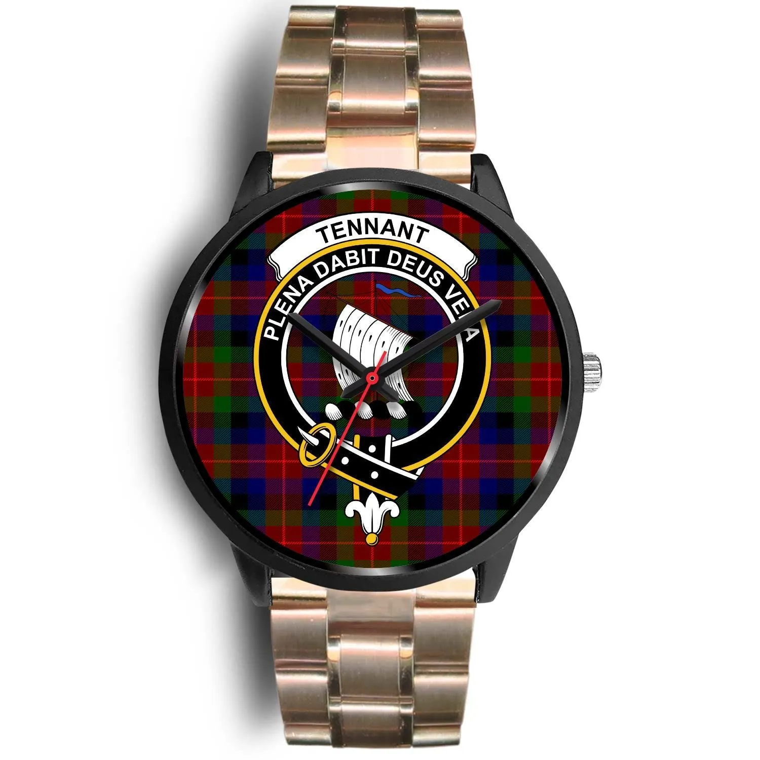 Tennant Clan Badge Tartan Black Watch