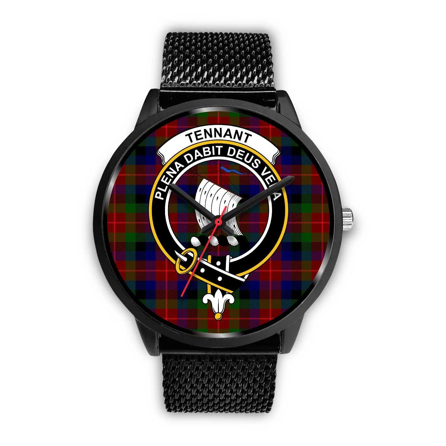 Tennant Clan Badge Tartan Black Watch