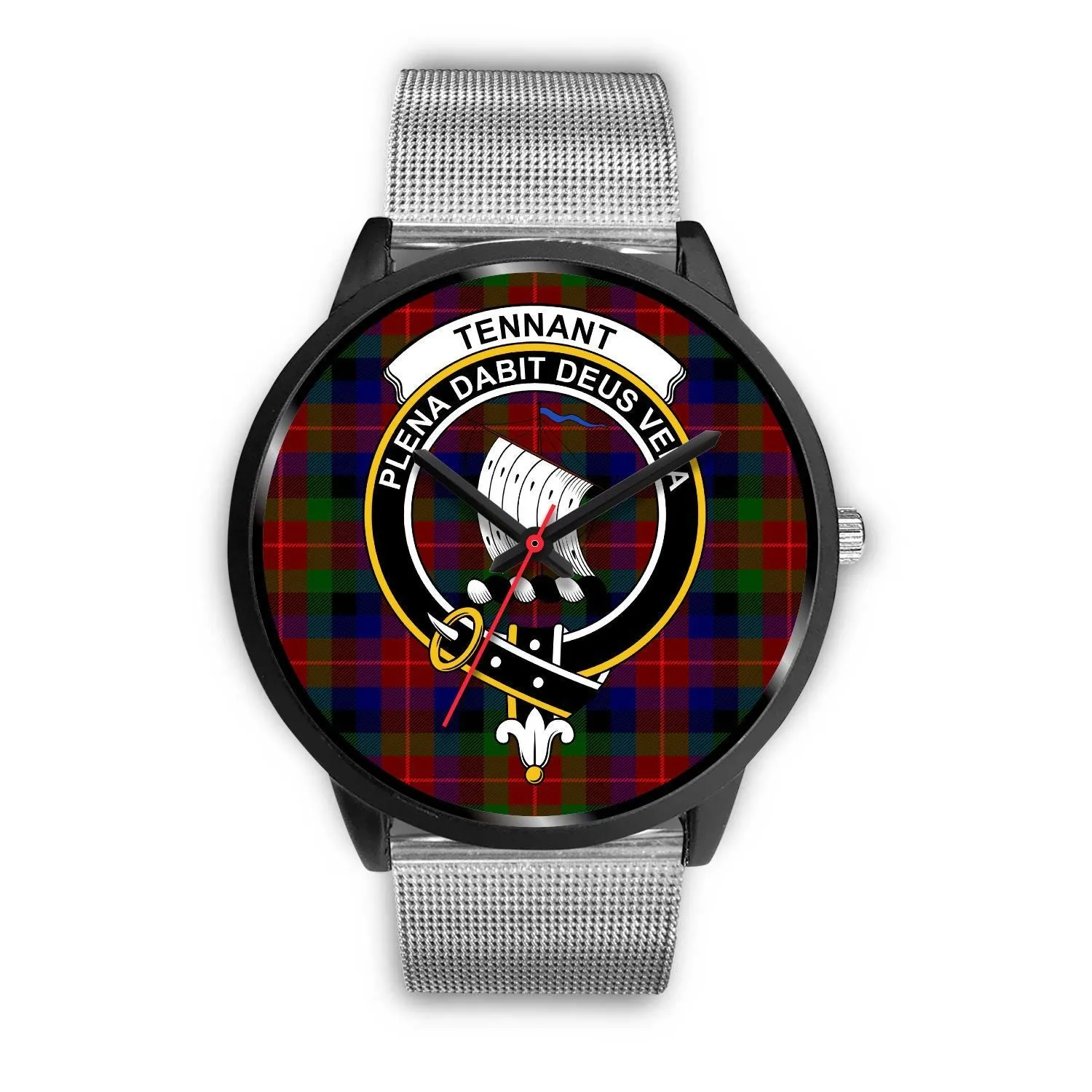 Tennant Clan Badge Tartan Black Watch