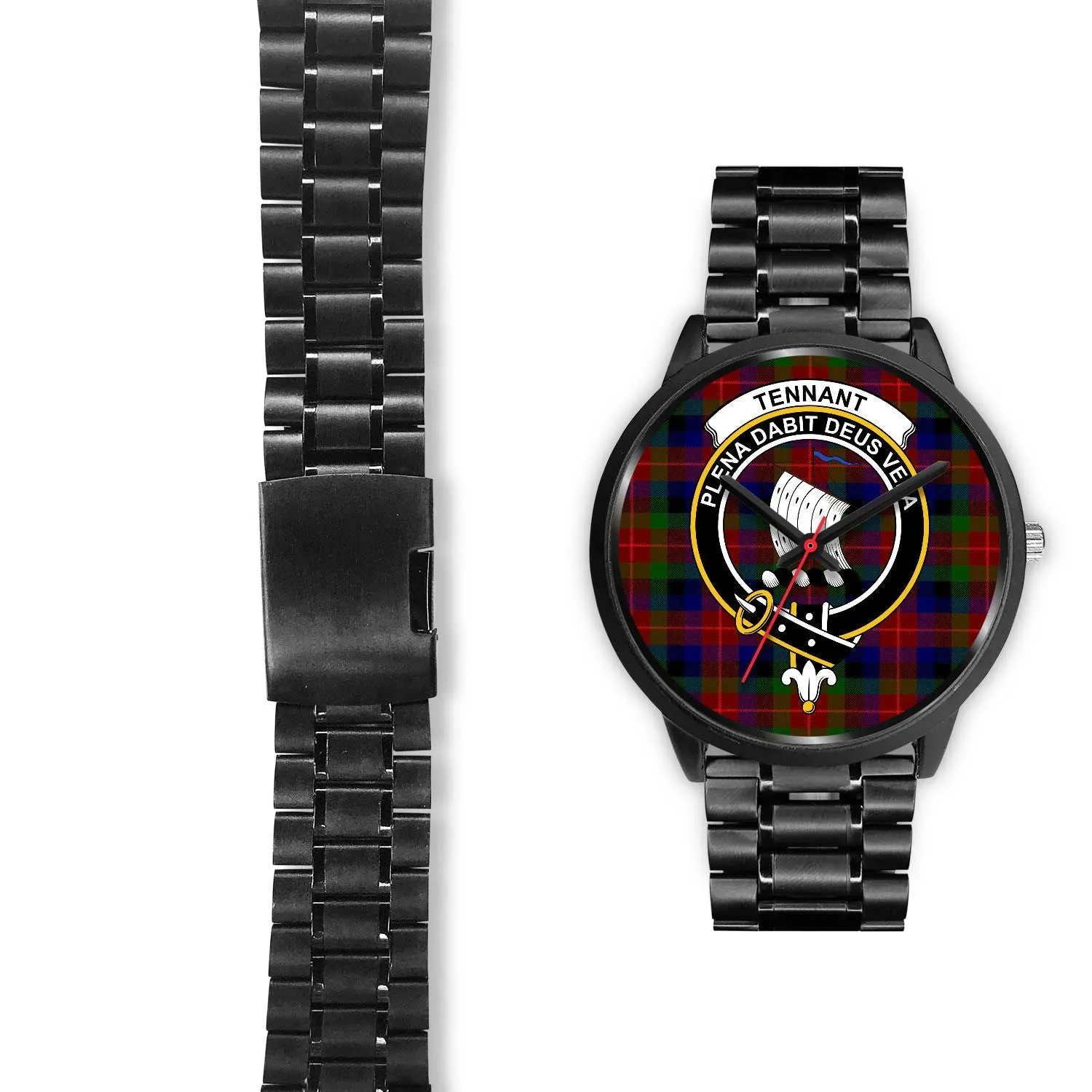 Tennant Clan Badge Tartan Black Watch
