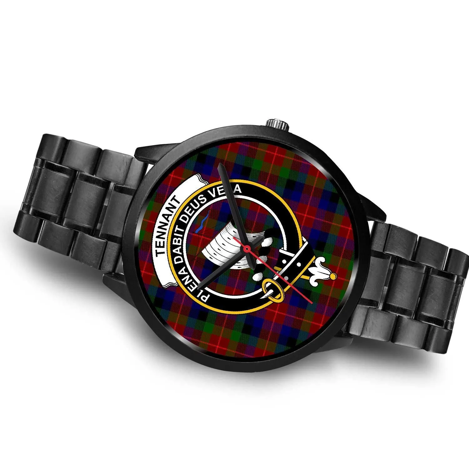 Tennant Clan Badge Tartan Black Watch
