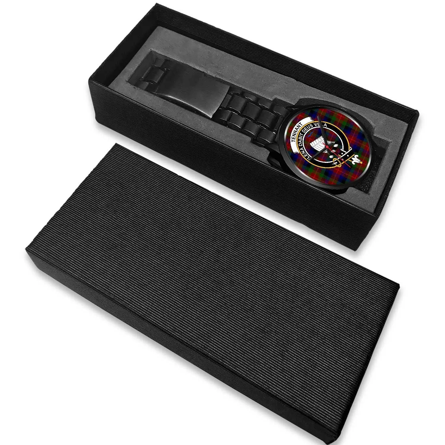 Tennant Clan Badge Tartan Black Watch