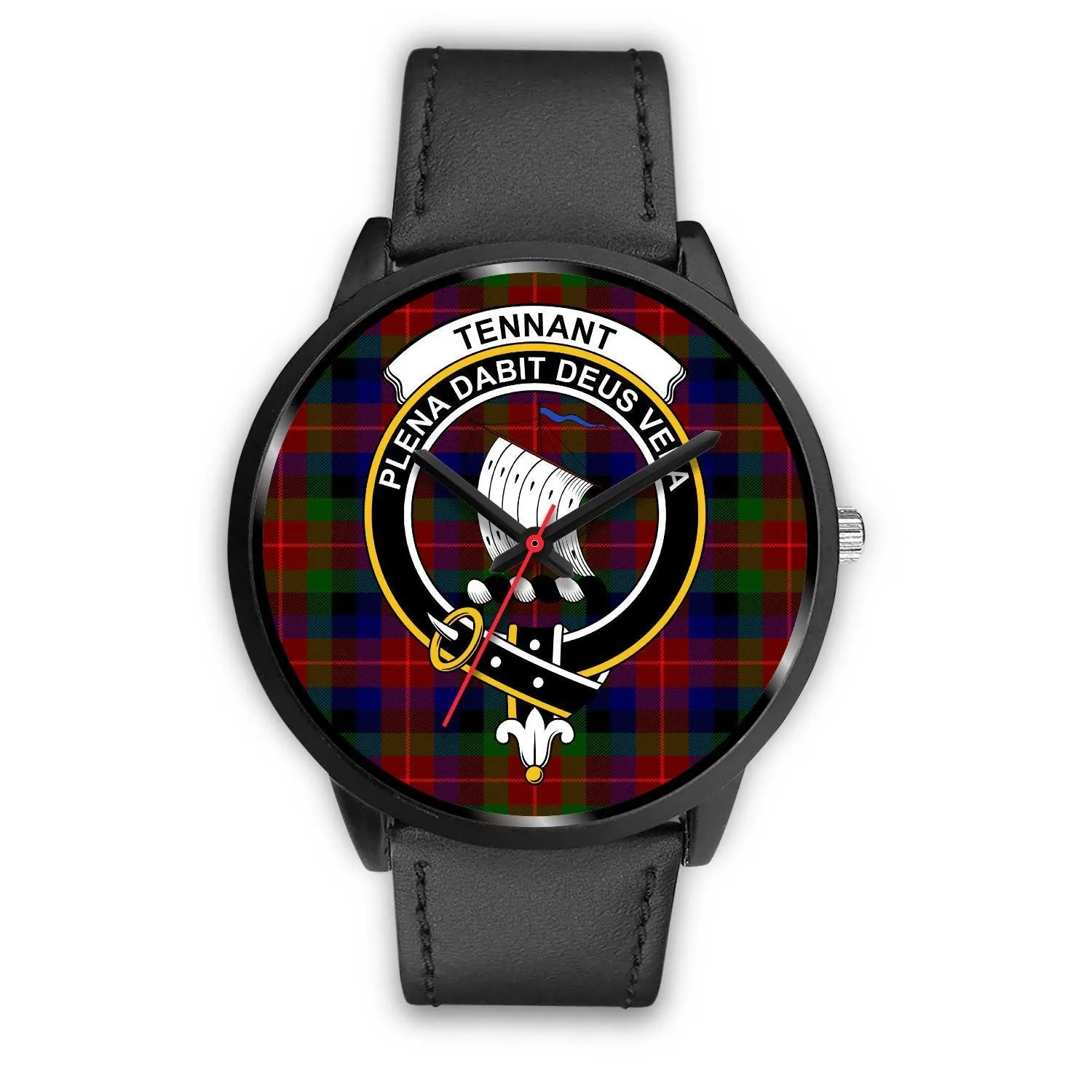 Tennant Clan Badge Tartan Black Watch