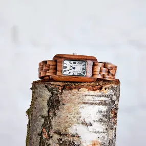 The Maple Watch - Eco-Friendly Handcrafted Zebrawood Timepiece