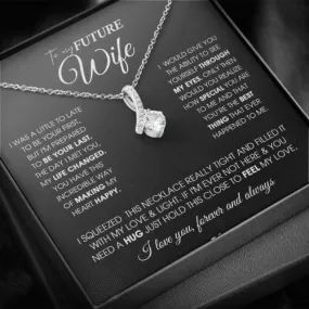 To My Future Wife Necklace, Future Wife Gifts Alluring Beauty Necklace