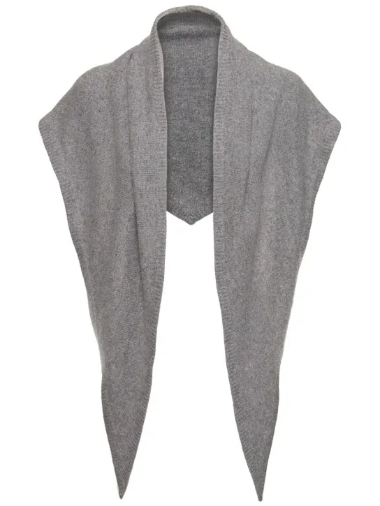 Toteme   Triangle wool &amp; cashmere scarf 
