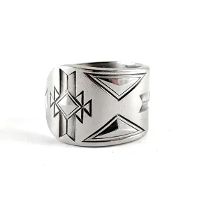 Towle Pueblo Stainless Steel Spoon Ring