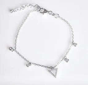 Triangle Sparkle Boho Bracelet
