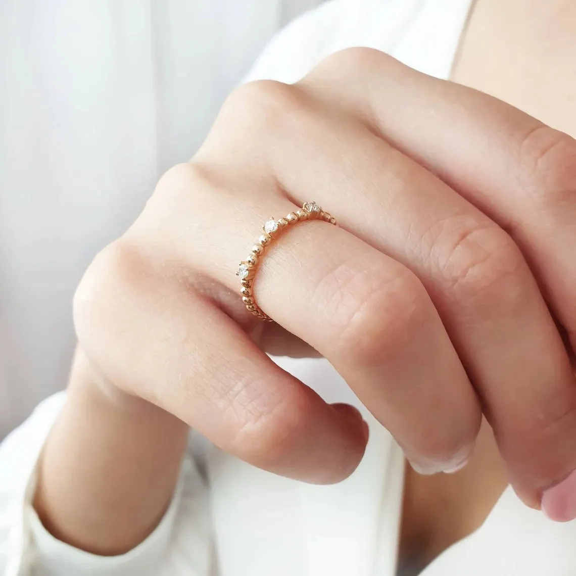 Trio Diamond Ring