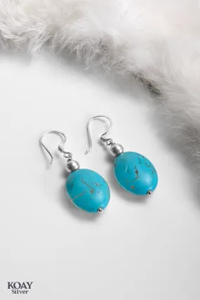 Turquoise Stone Earring