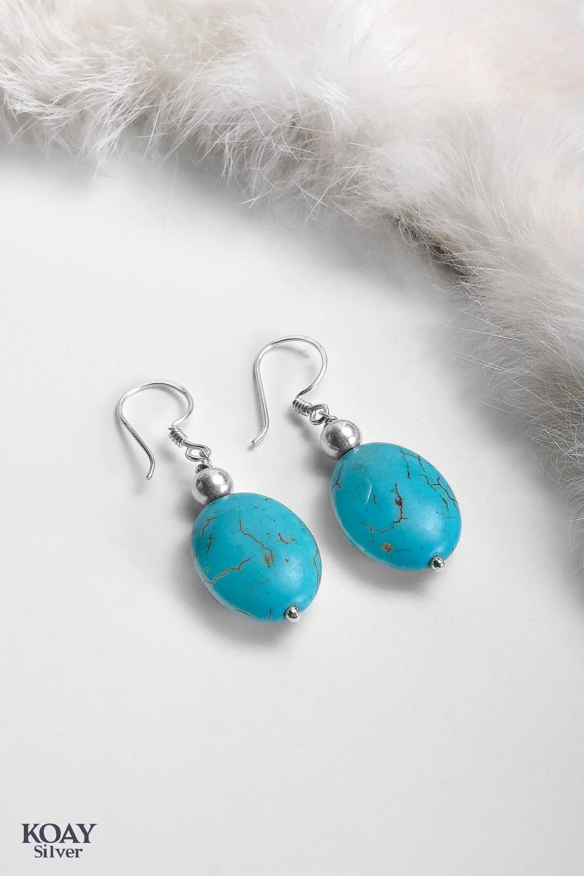 Turquoise Stone Earring