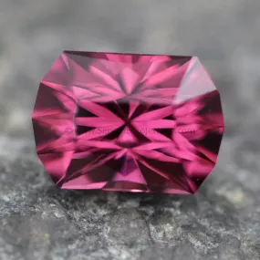 Umba Garnet Rectangular Hand Cut Gemstone - Precision Cut 5x7mm Garnet