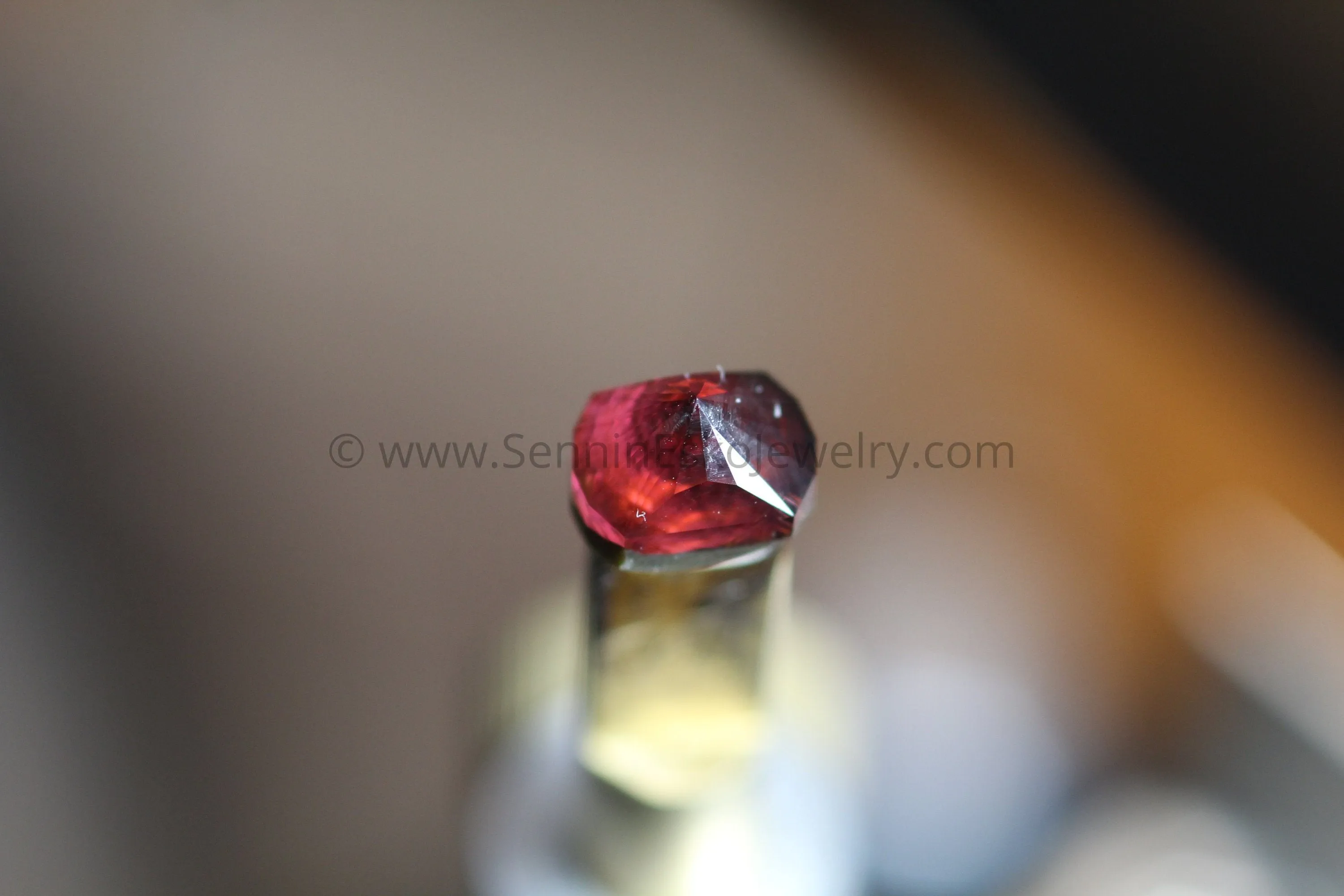 Umba Garnet Rectangular Hand Cut Gemstone - Precision Cut 5x7mm Garnet