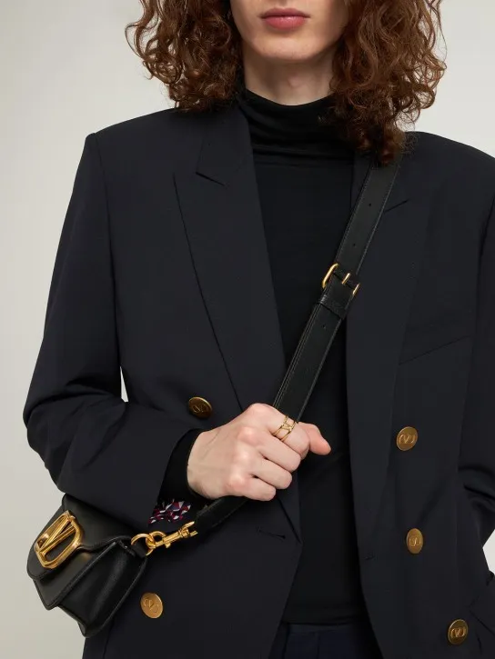 Valentino Garavani   V logo band ring 