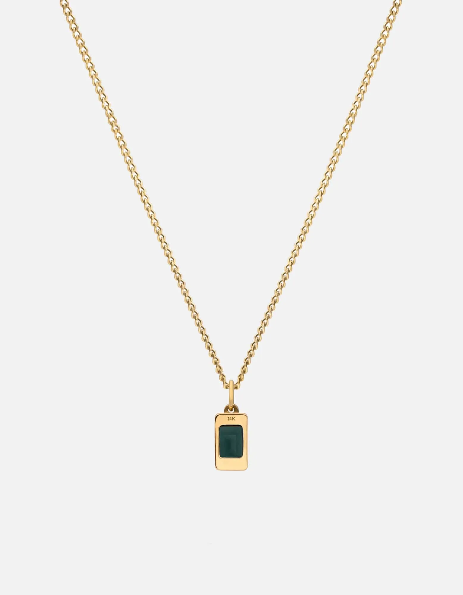 Valor Quartz Necklace, 14k Gold